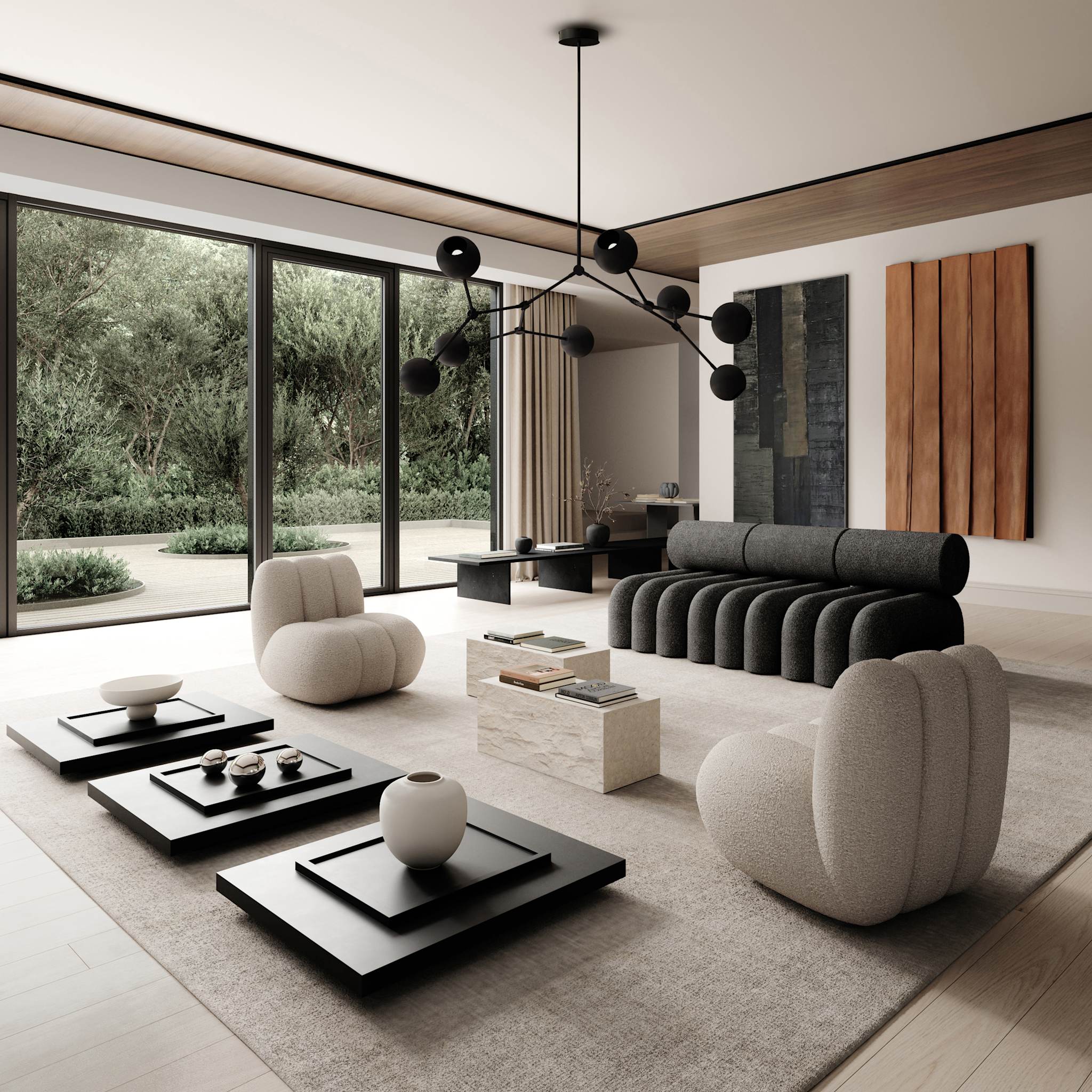 Drop Chandelier Globe - imagine 3