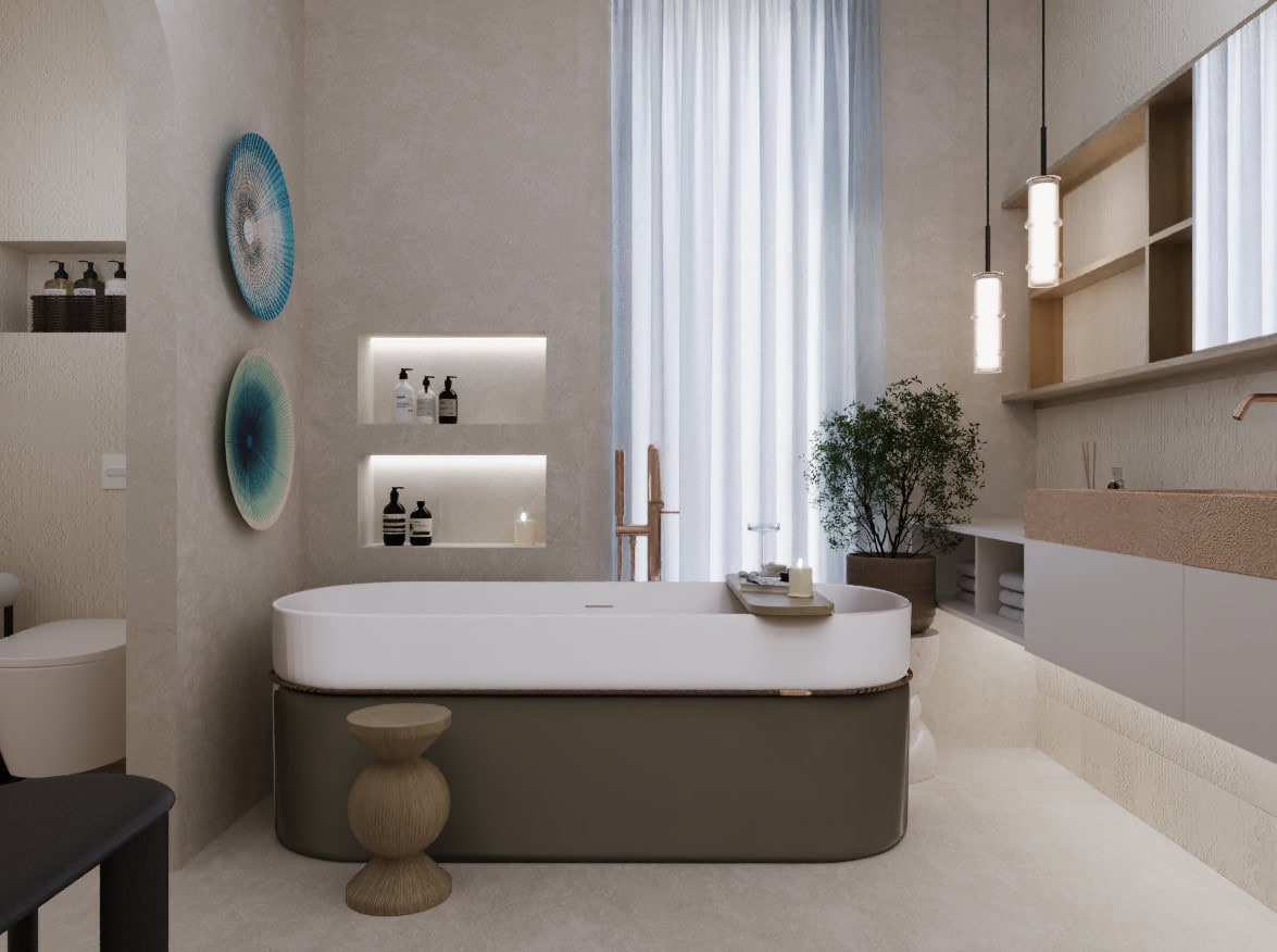 5.baie si dormitor matrimonial 1