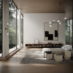 Temple Coffee Table, Low - Limestone - imagine 4