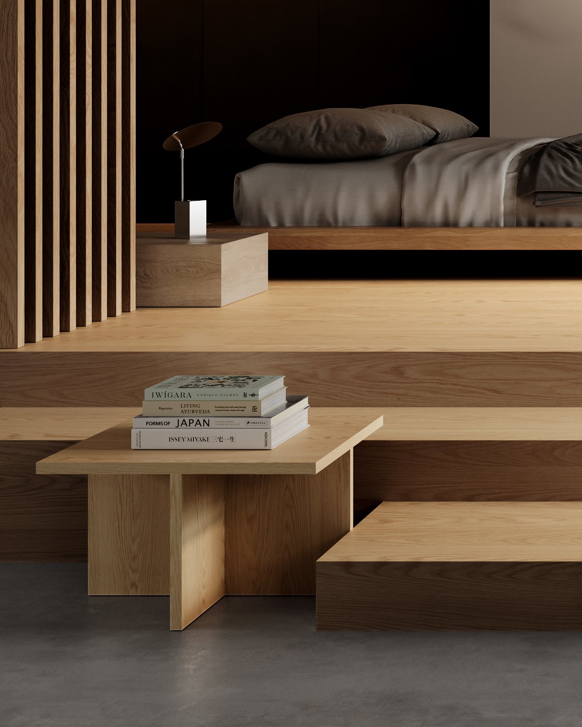 Brutus Coffee Table (Natural Oak) - imagine 3